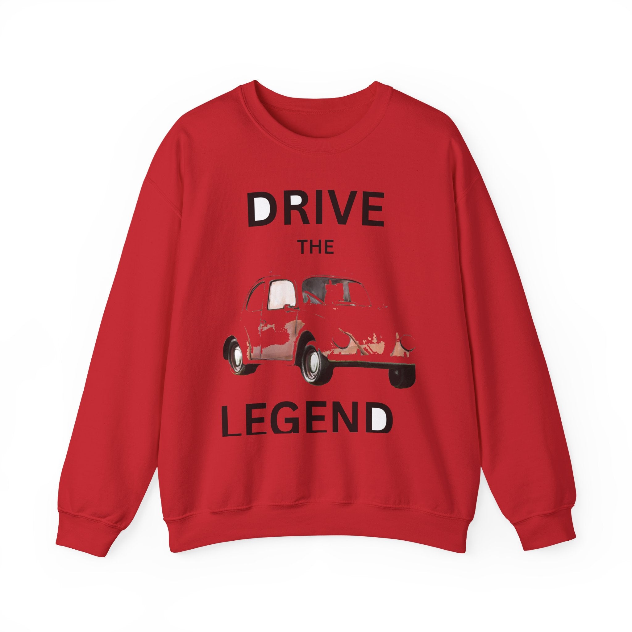 Drive the Legend Vintage Car Crewneck Sweatshirt