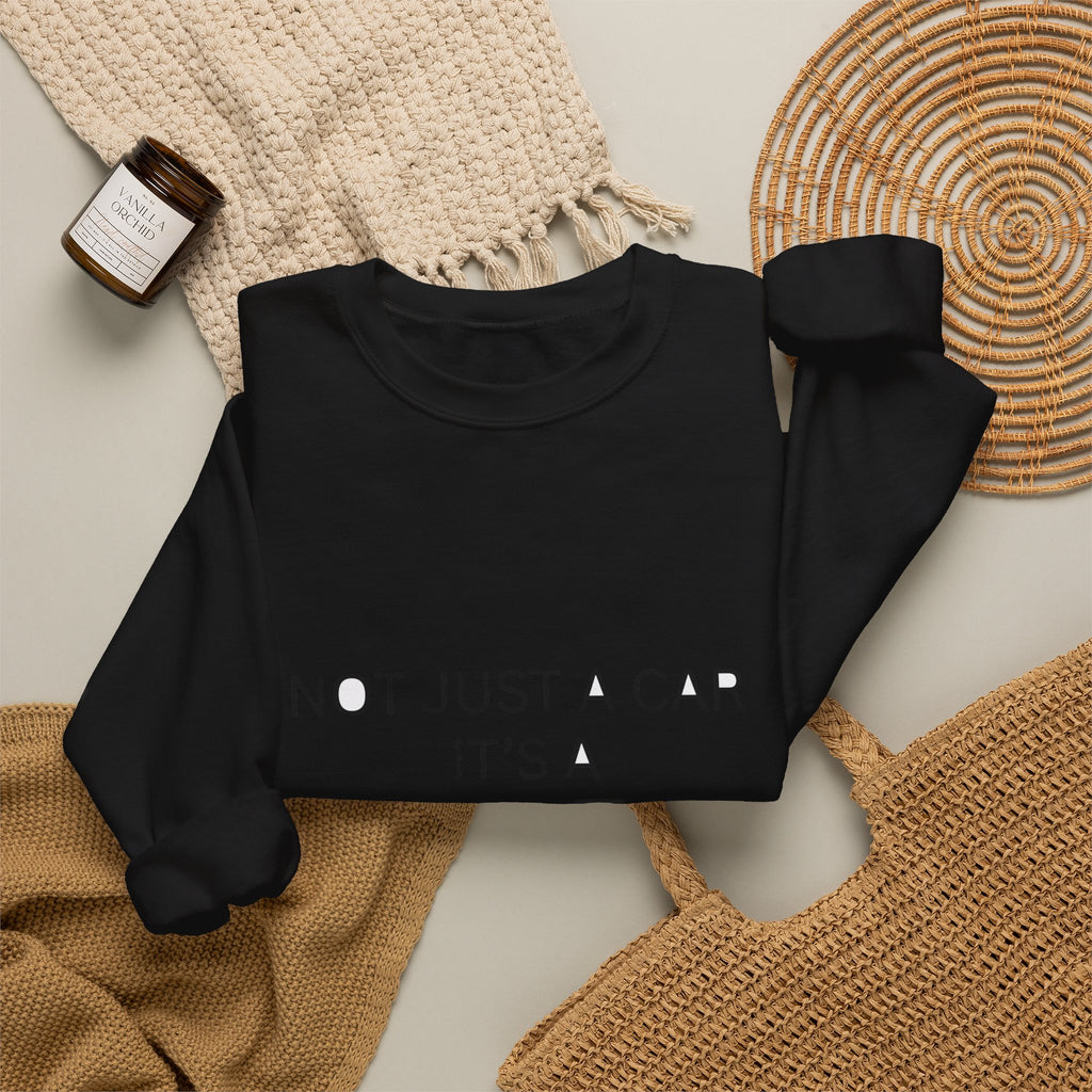 Car Lifestyle Crewneck Sweatshirt – "Not Just a Car, It's a Lifestyle"