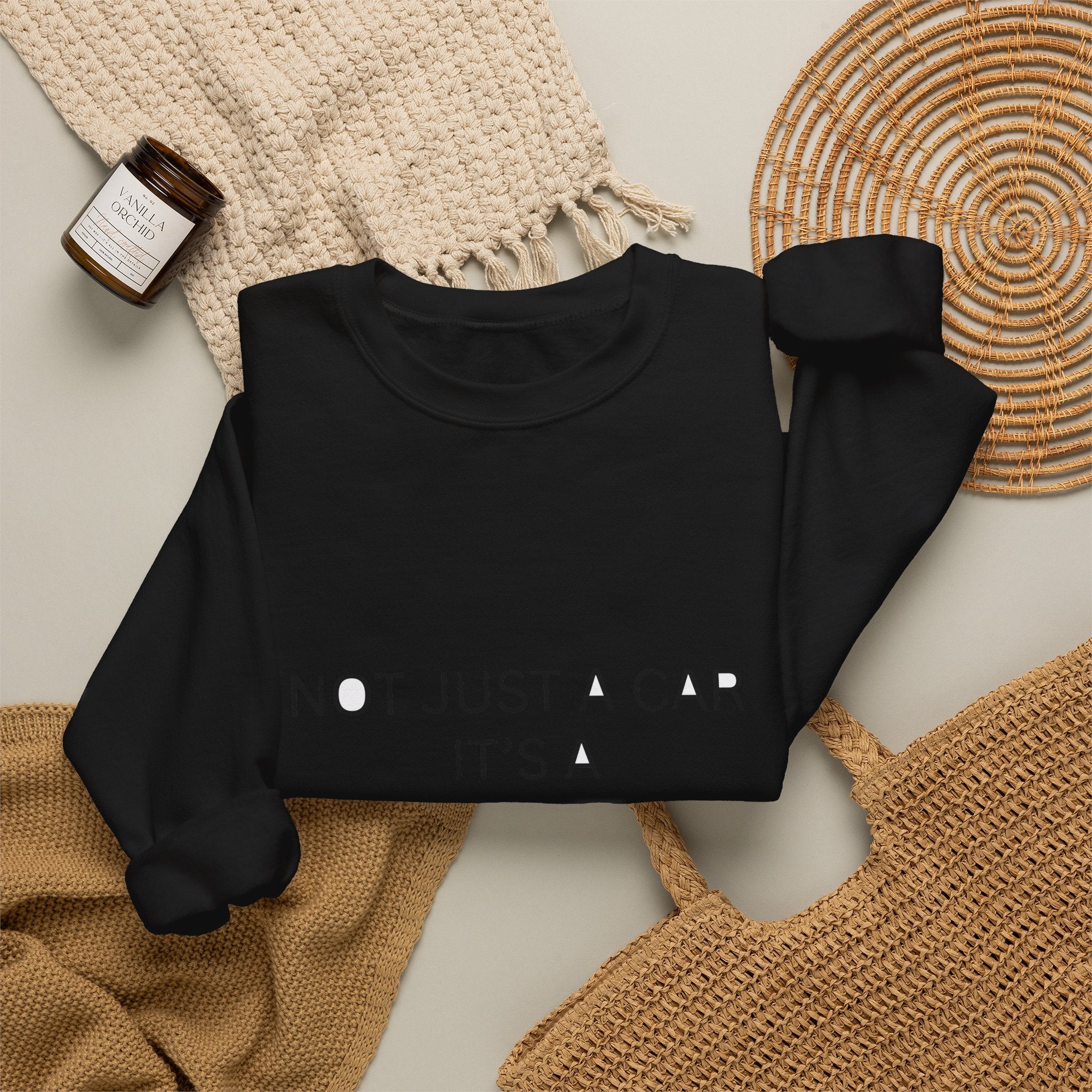 Car Lifestyle Crewneck Sweatshirt – "Not Just a Car, It's a Lifestyle"