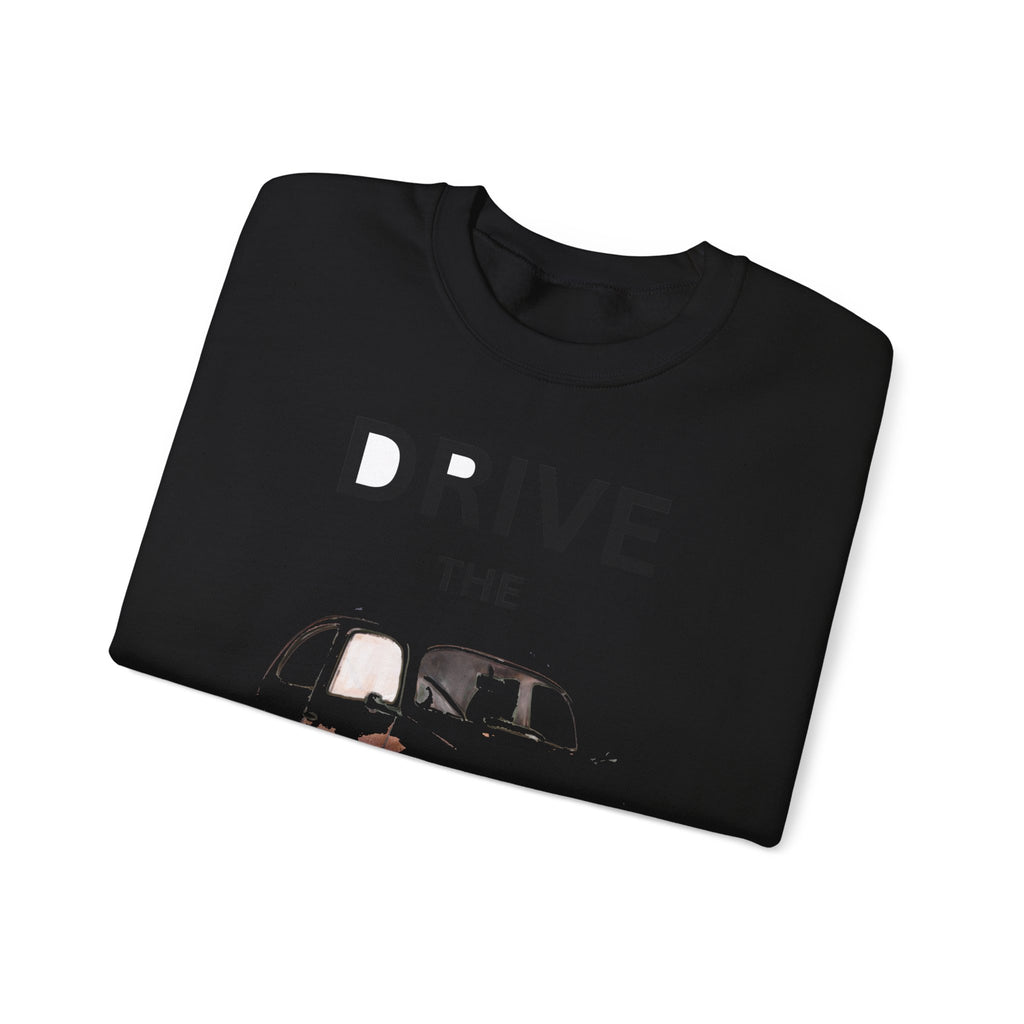 Drive the Legend Vintage Car Crewneck Sweatshirt