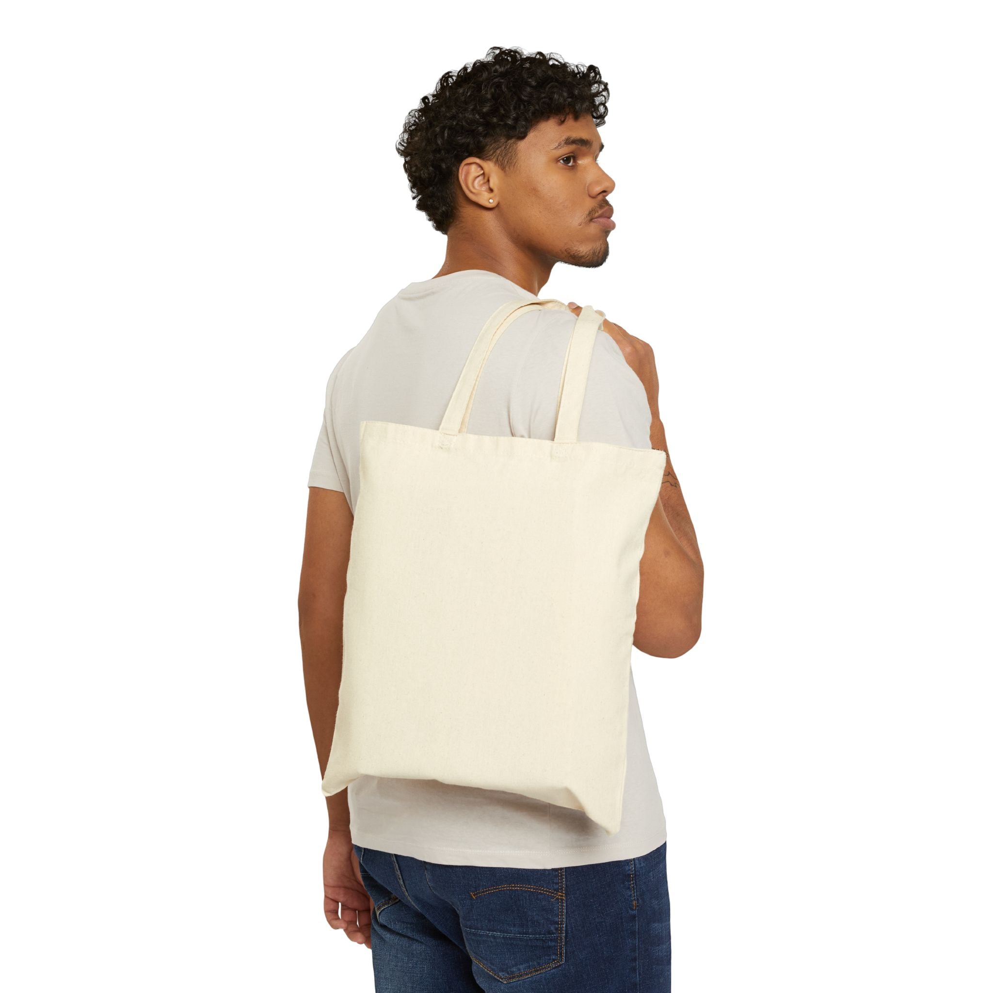 Lifestyle Car Tote Bag - "Not Just a Car, It's a Lifestyle" Cotton Canvas Tote