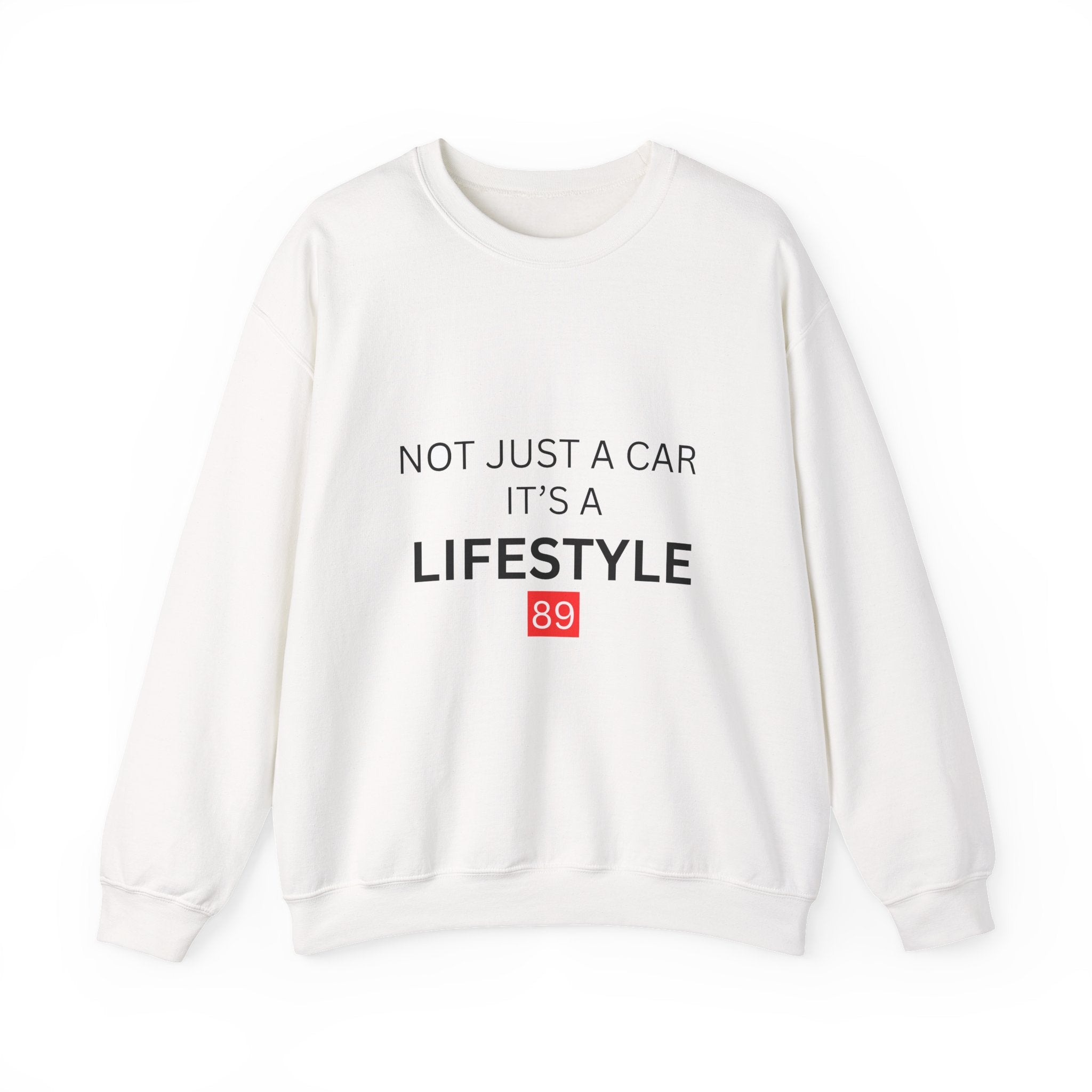 Car Lifestyle Crewneck Sweatshirt – "Not Just a Car, It's a Lifestyle"