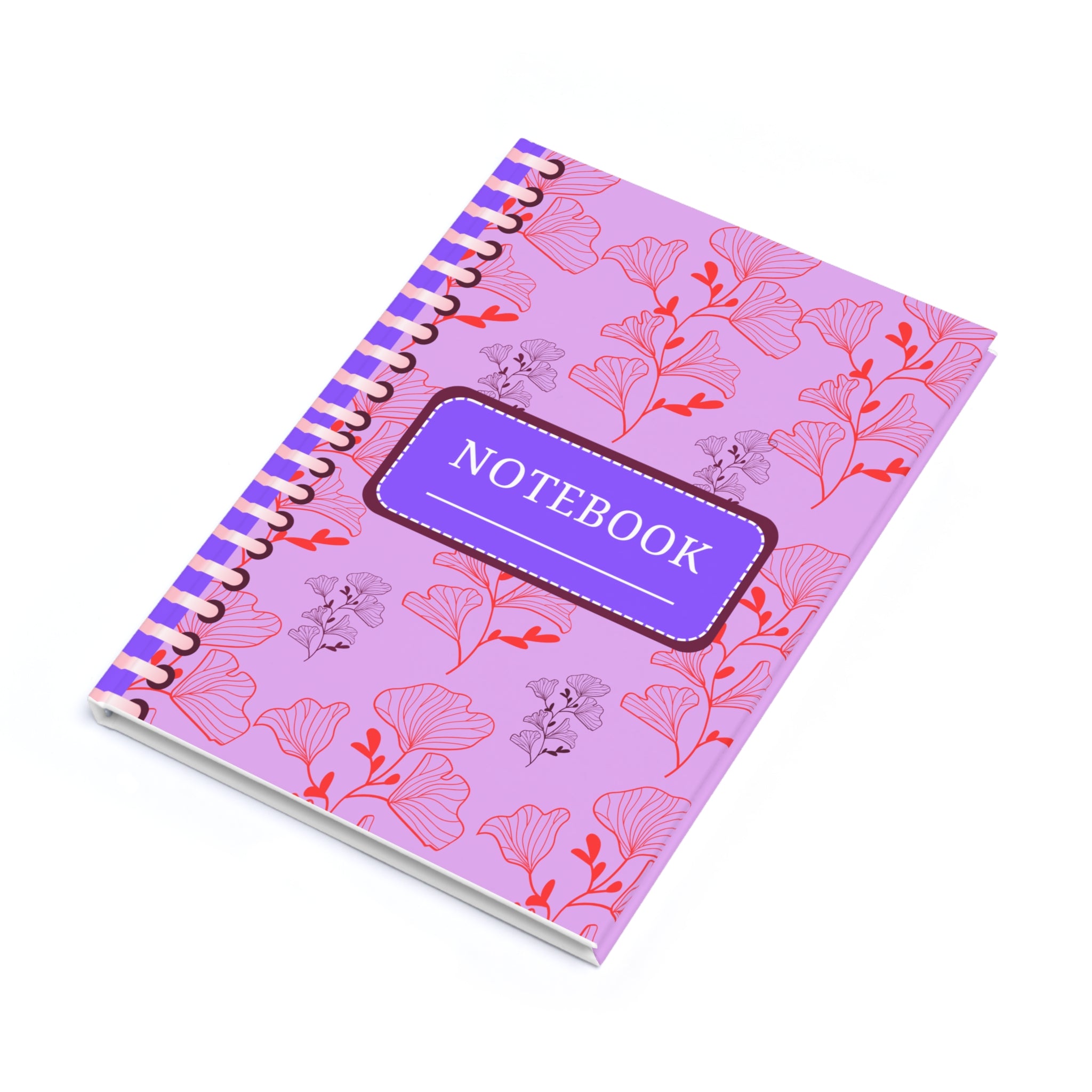 Floral Lavender Hardcover Journal – Write, Dream, Inspire A5 Notebook