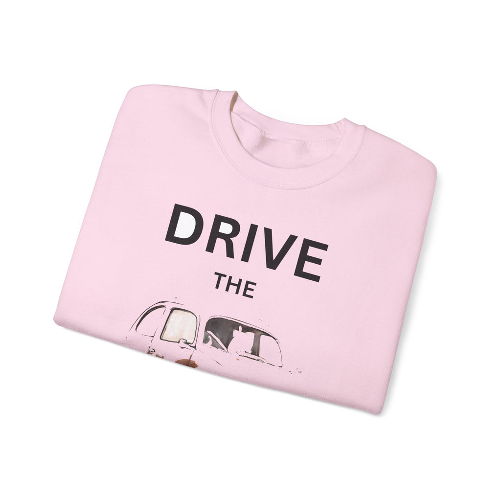 Drive the Legend Vintage Car Crewneck Sweatshirt