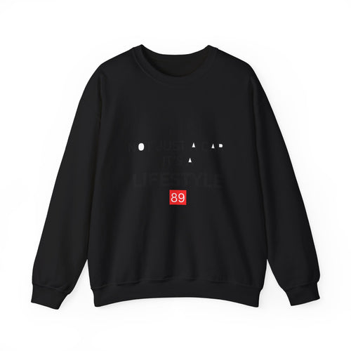 Car Lifestyle Crewneck Sweatshirt – "Not Just a Car, It's a Lifestyle"