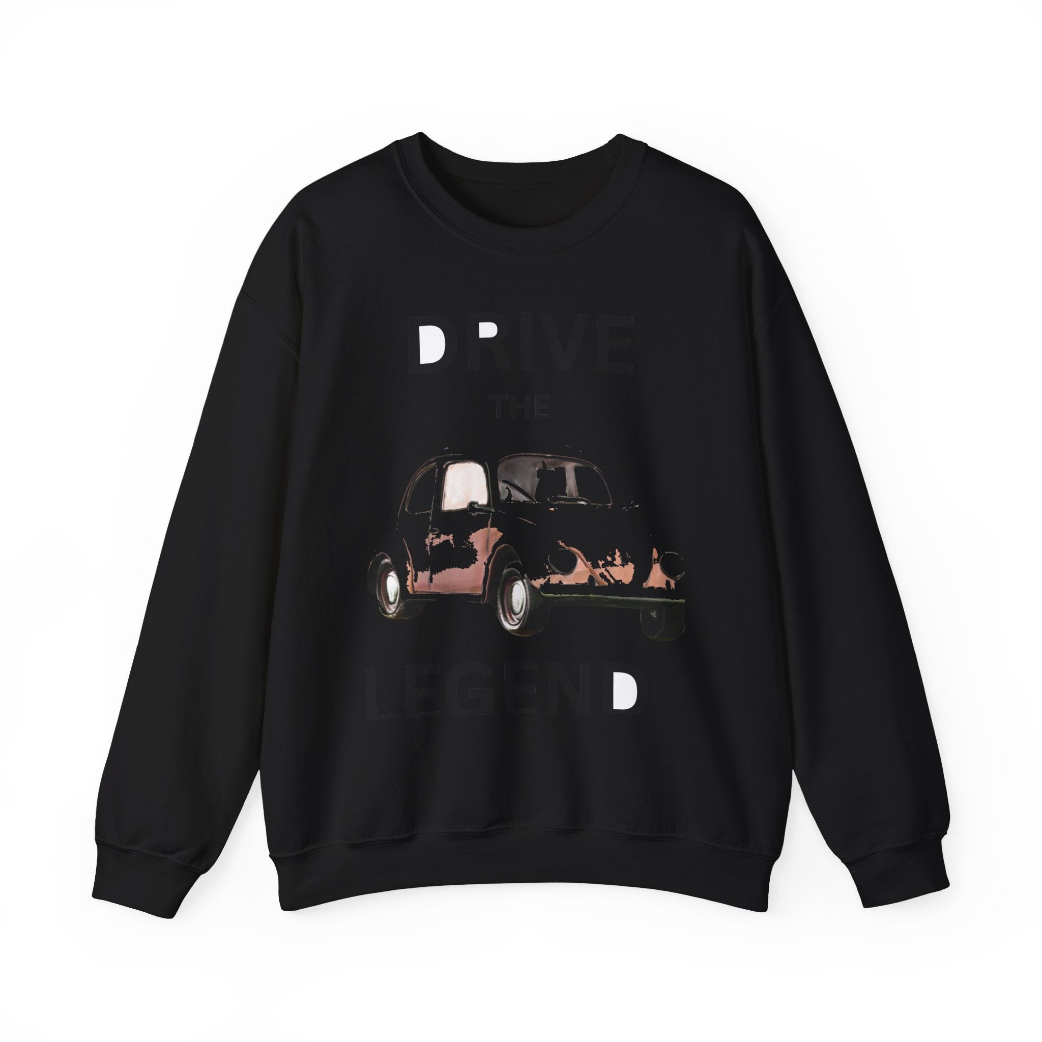 Drive the Legend Vintage Car Crewneck Sweatshirt