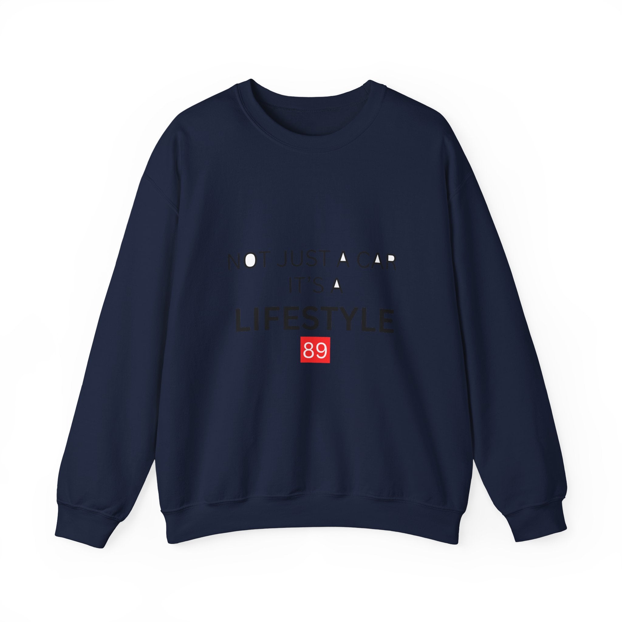 Car Lifestyle Crewneck Sweatshirt – "Not Just a Car, It's a Lifestyle"