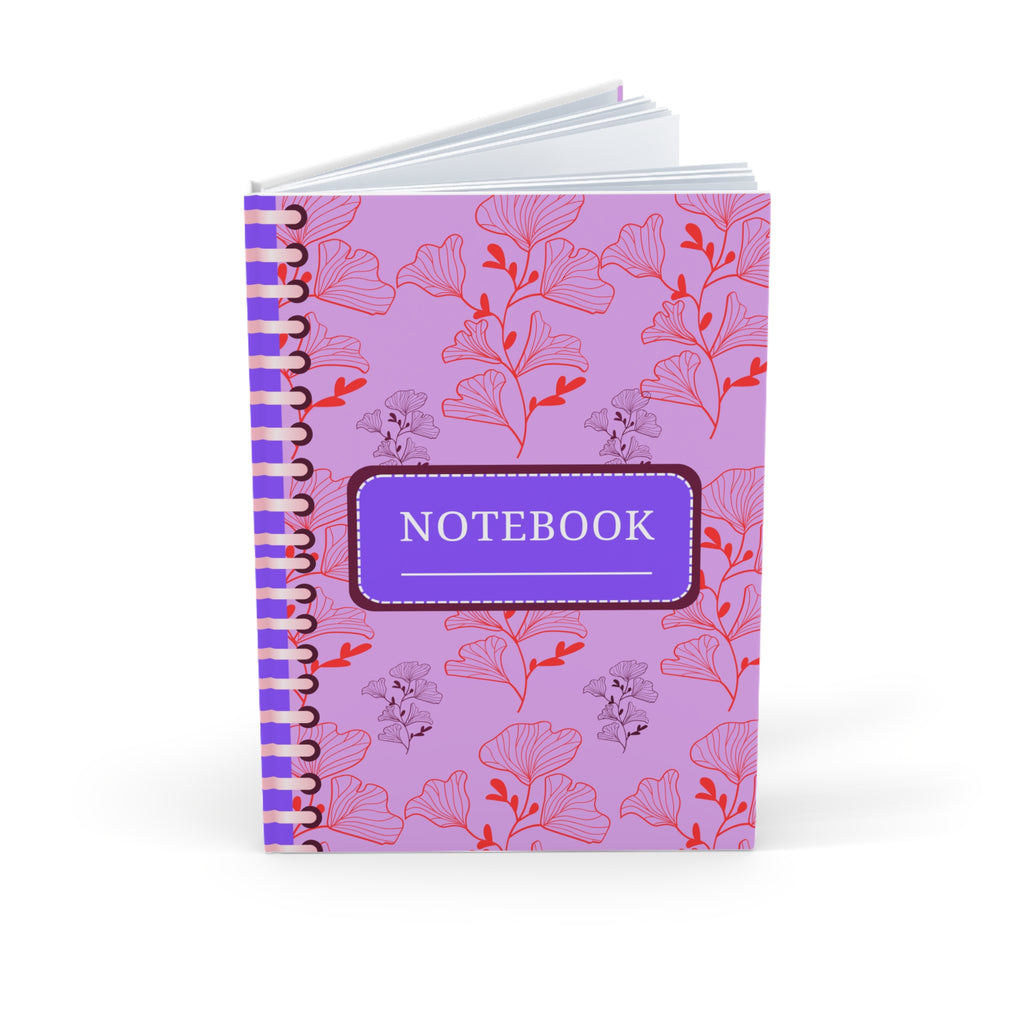 Floral Lavender Hardcover Journal – Write, Dream, Inspire A5 Notebook
