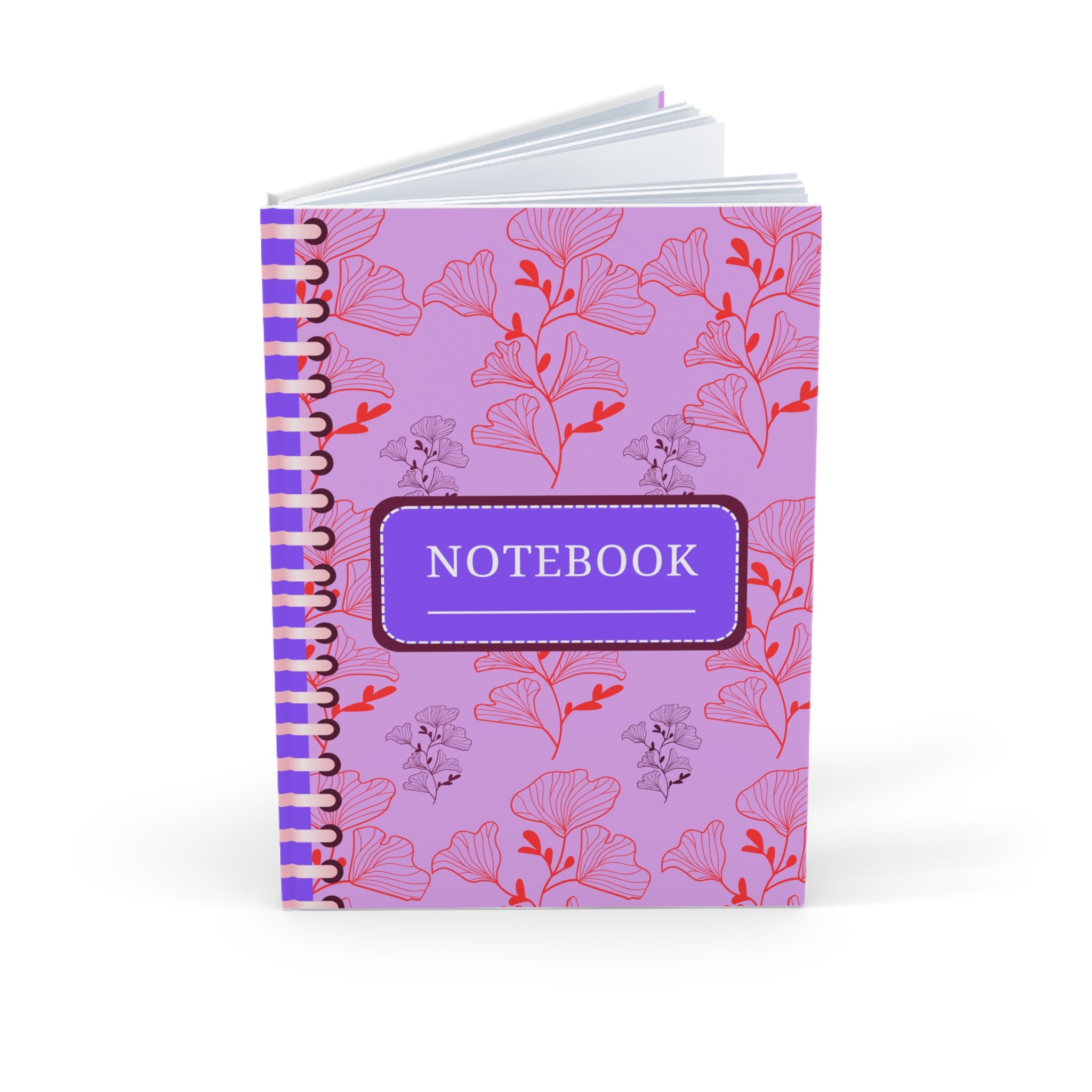 Floral Lavender Hardcover Journal – Write, Dream, Inspire A5 Notebook
