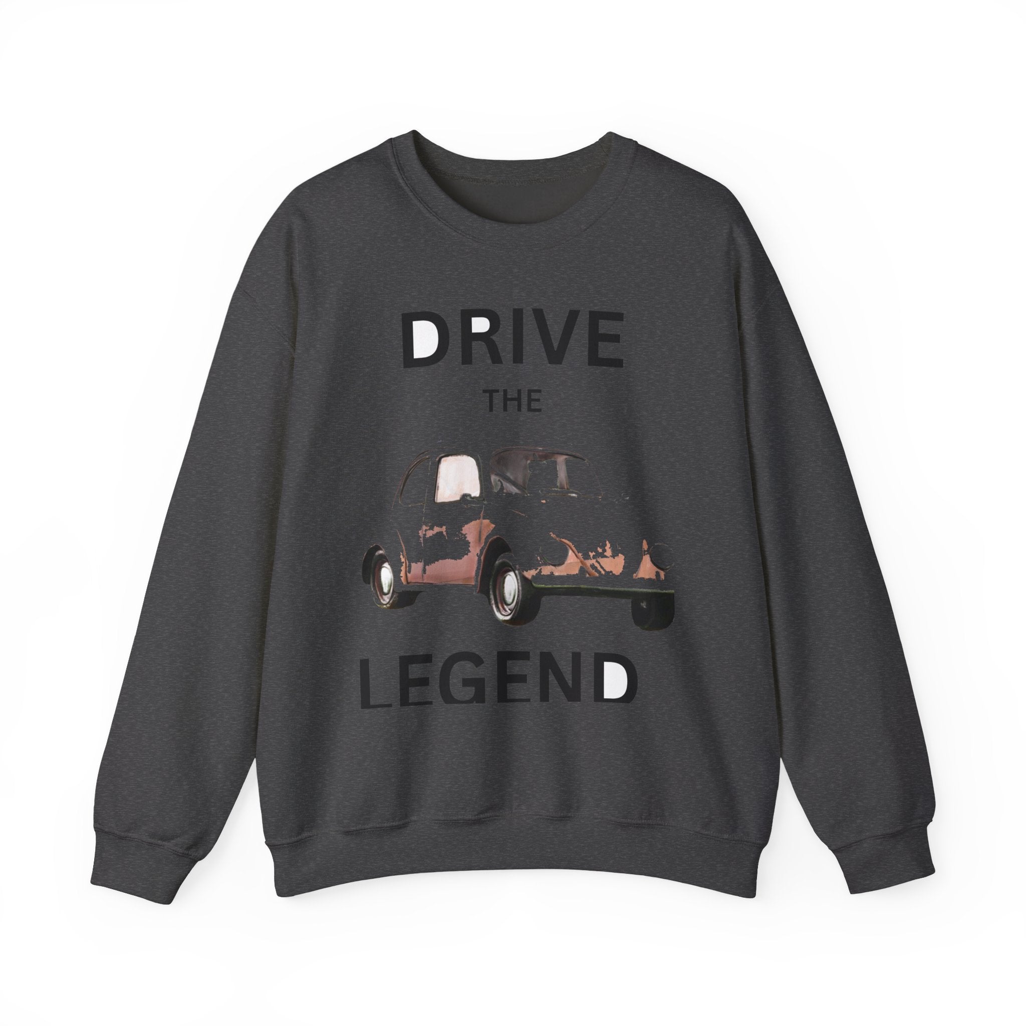 Drive the Legend Vintage Car Crewneck Sweatshirt