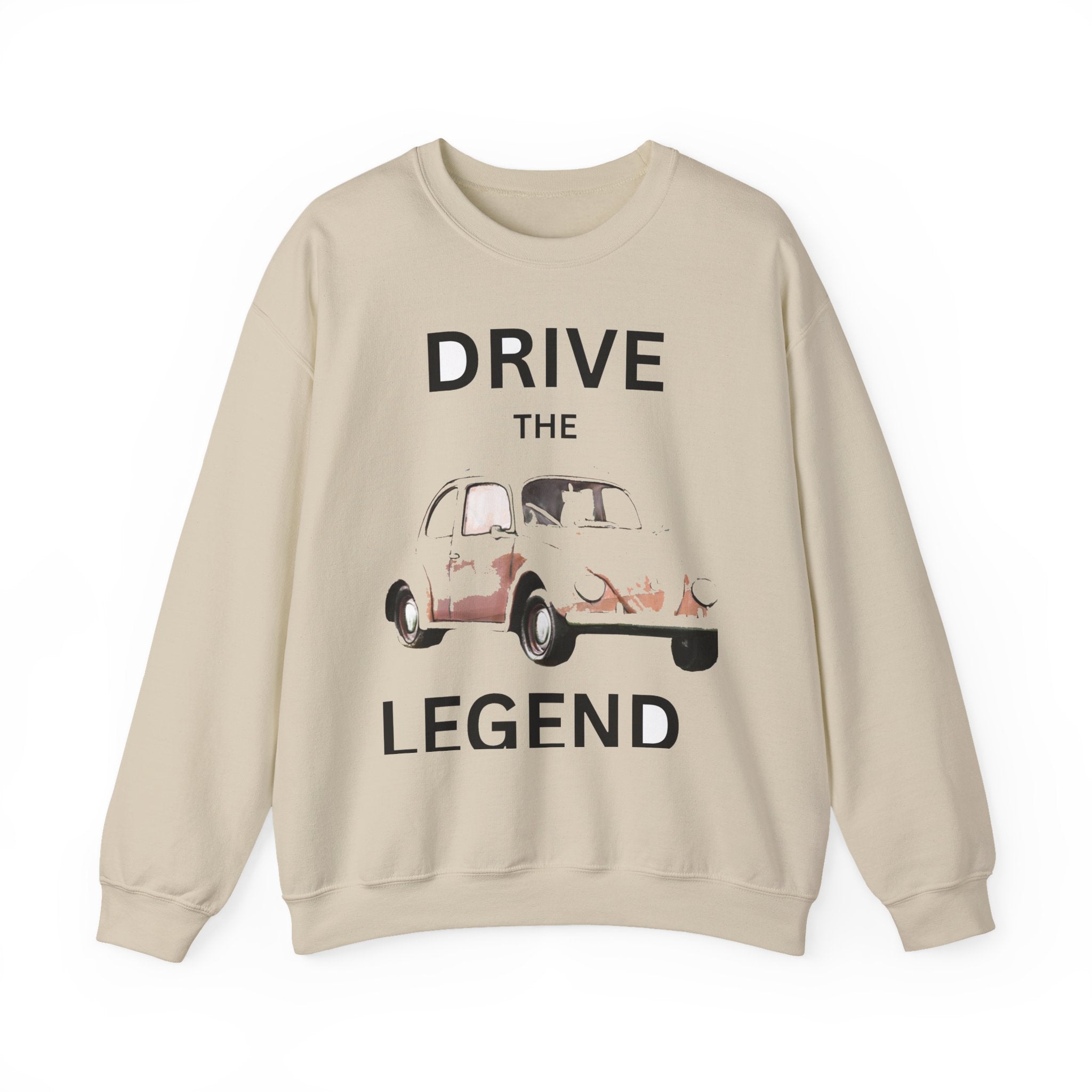 Drive the Legend Vintage Car Crewneck Sweatshirt