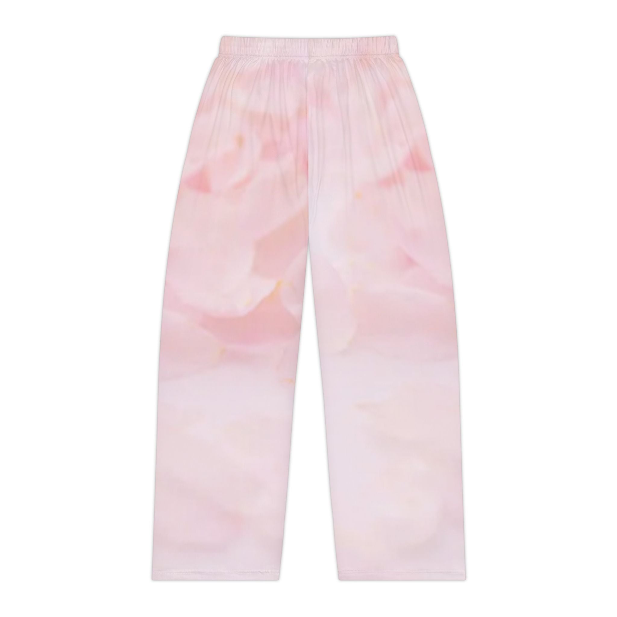 Floral Blush Pajama Pants — Women's Soft Pink Rose Sleepwear