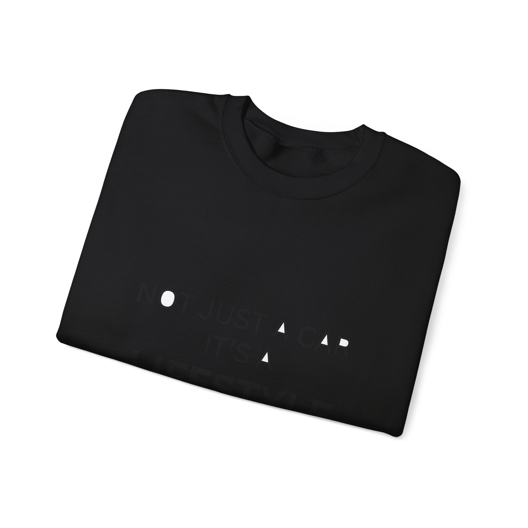 Car Lifestyle Crewneck Sweatshirt – "Not Just a Car, It's a Lifestyle"