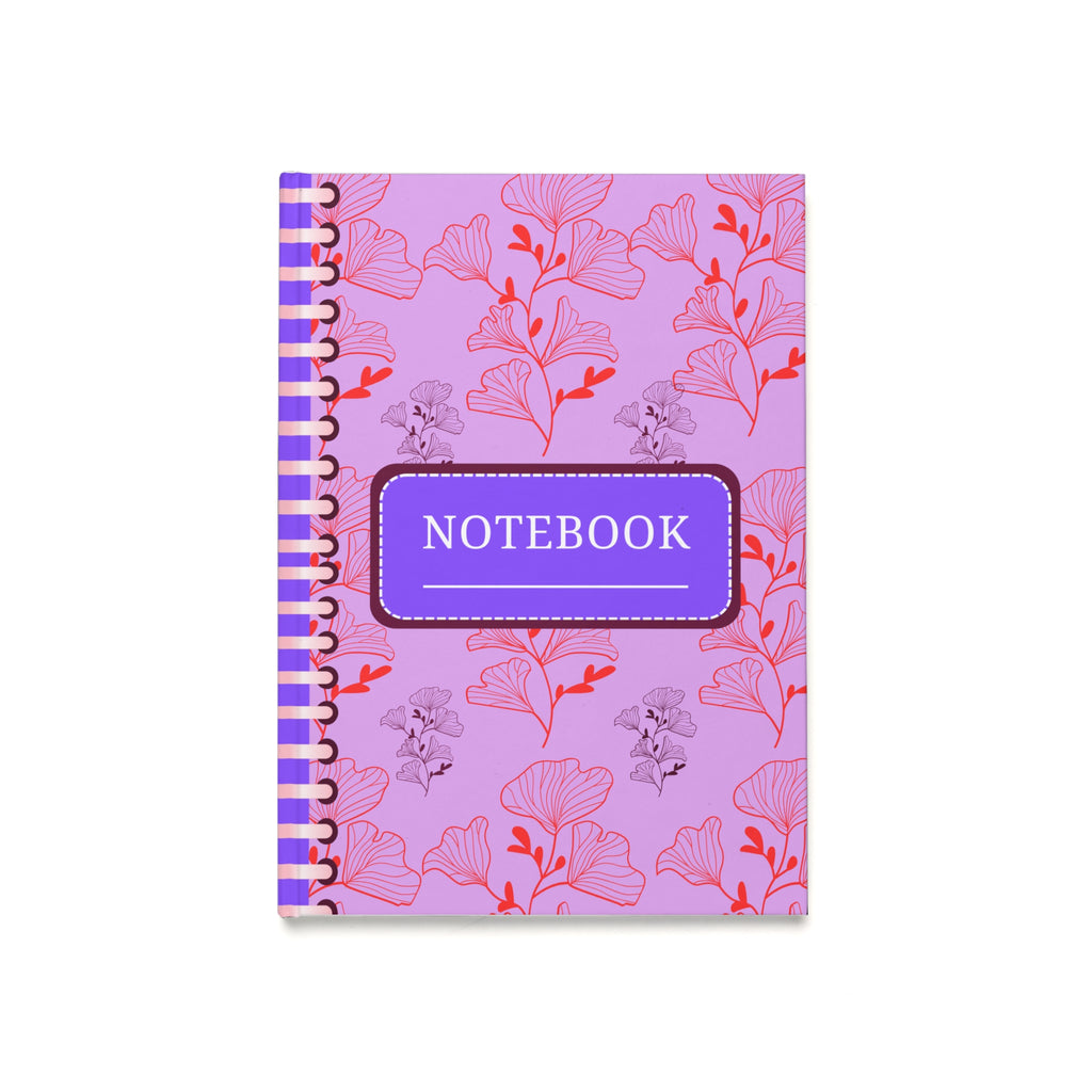 Floral Lavender Hardcover Journal – Write, Dream, Inspire A5 Notebook